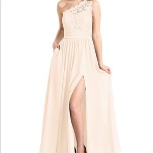 Azazie Demi Pearl Pink A4 - Mint Condition